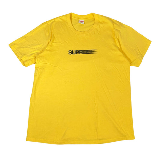 Supreme Motion Logo Tee (SS20) Yellow [USED] - L (Used)