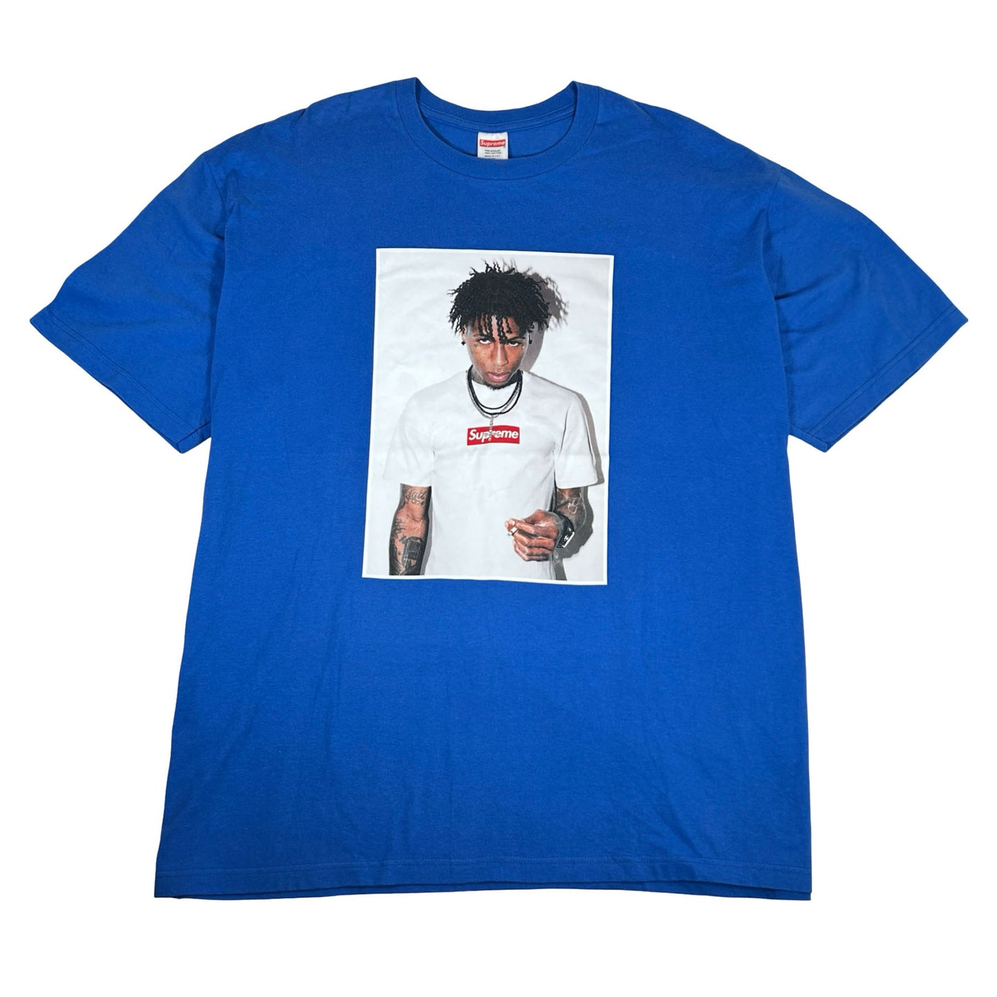 Supreme NBA Youngboy Tee Royal [USED] - XXL (Used)