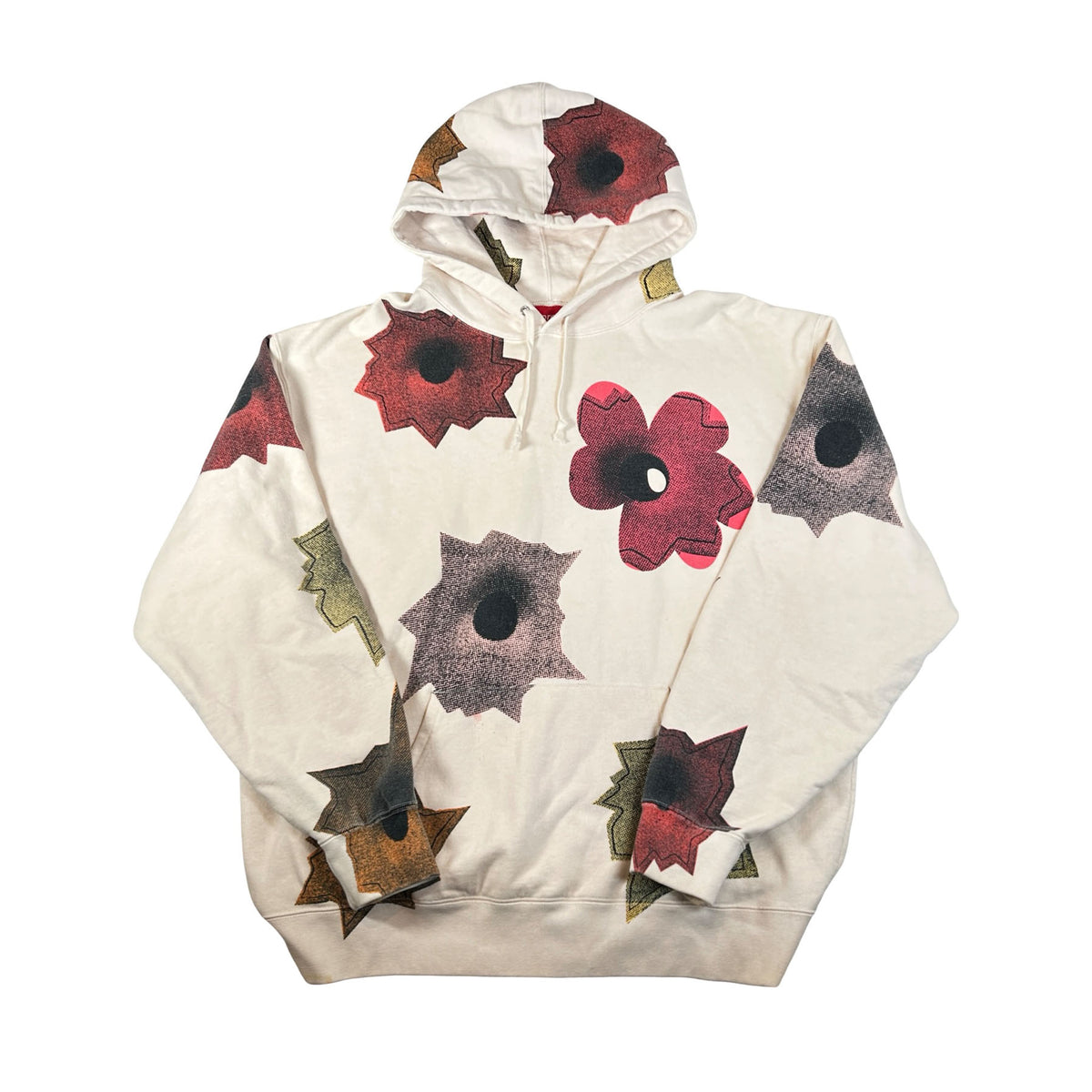 Supreme Nate Lowman Hooded Sweatshirt Natural [USED] - XL (Used)