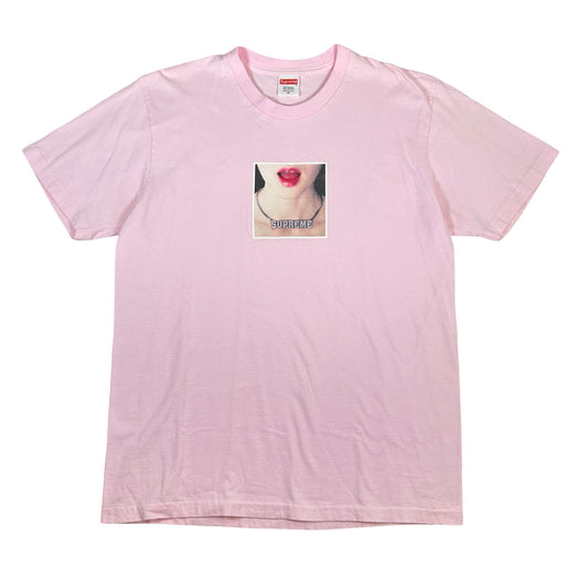 Supreme Necklace Tee Light Pink [USED] - M (Used)
