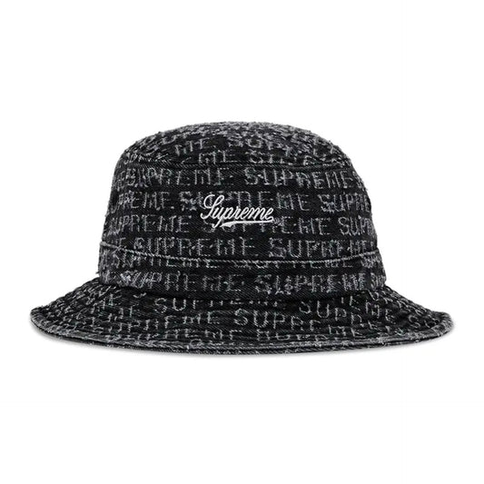 Supreme Needle Punch Denim Crusher Black