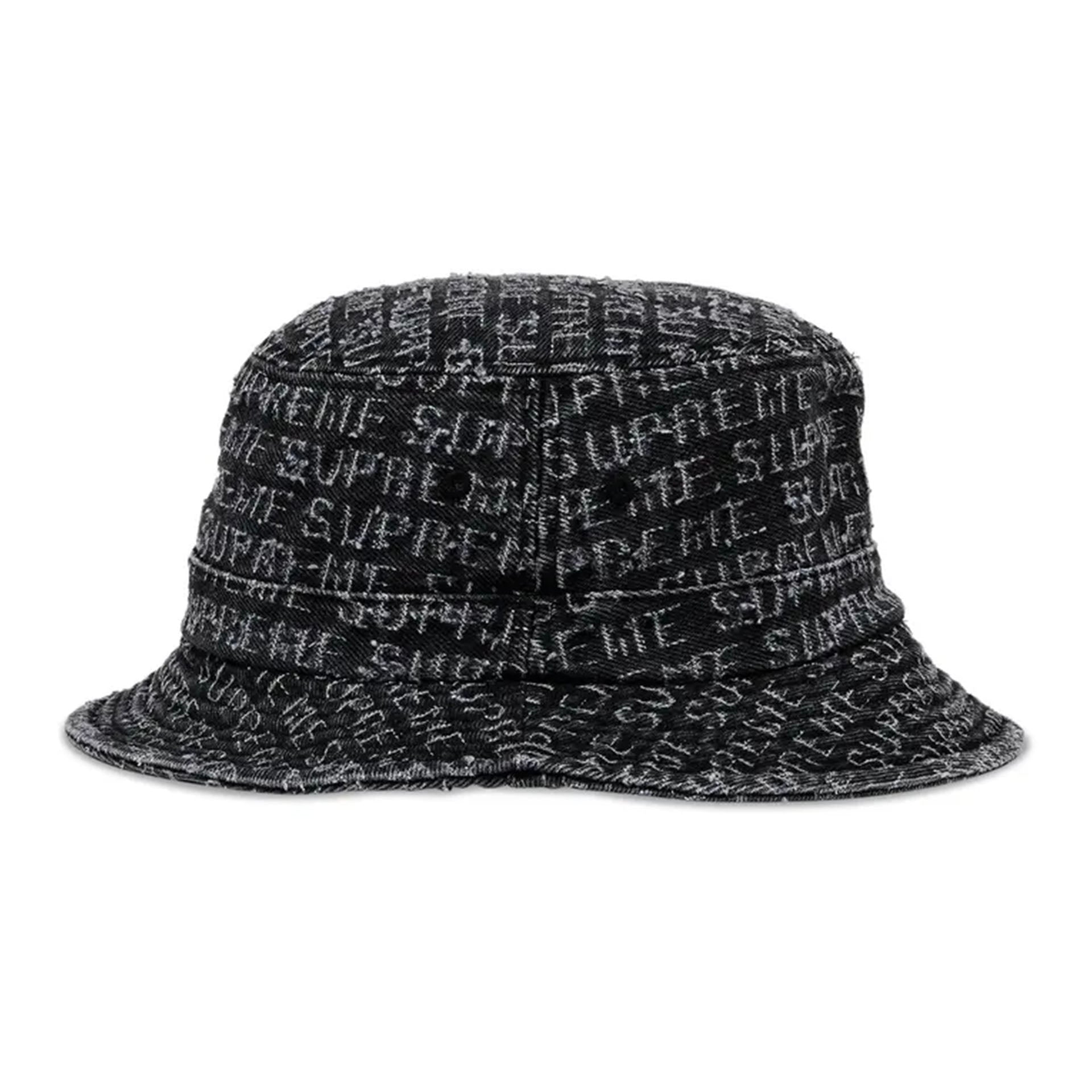Supreme Needle Punch Denim Crusher Black – DISTRICT ONE NY