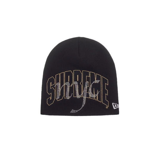 Supreme New Era Rhinestone Beanie (SS26) Black