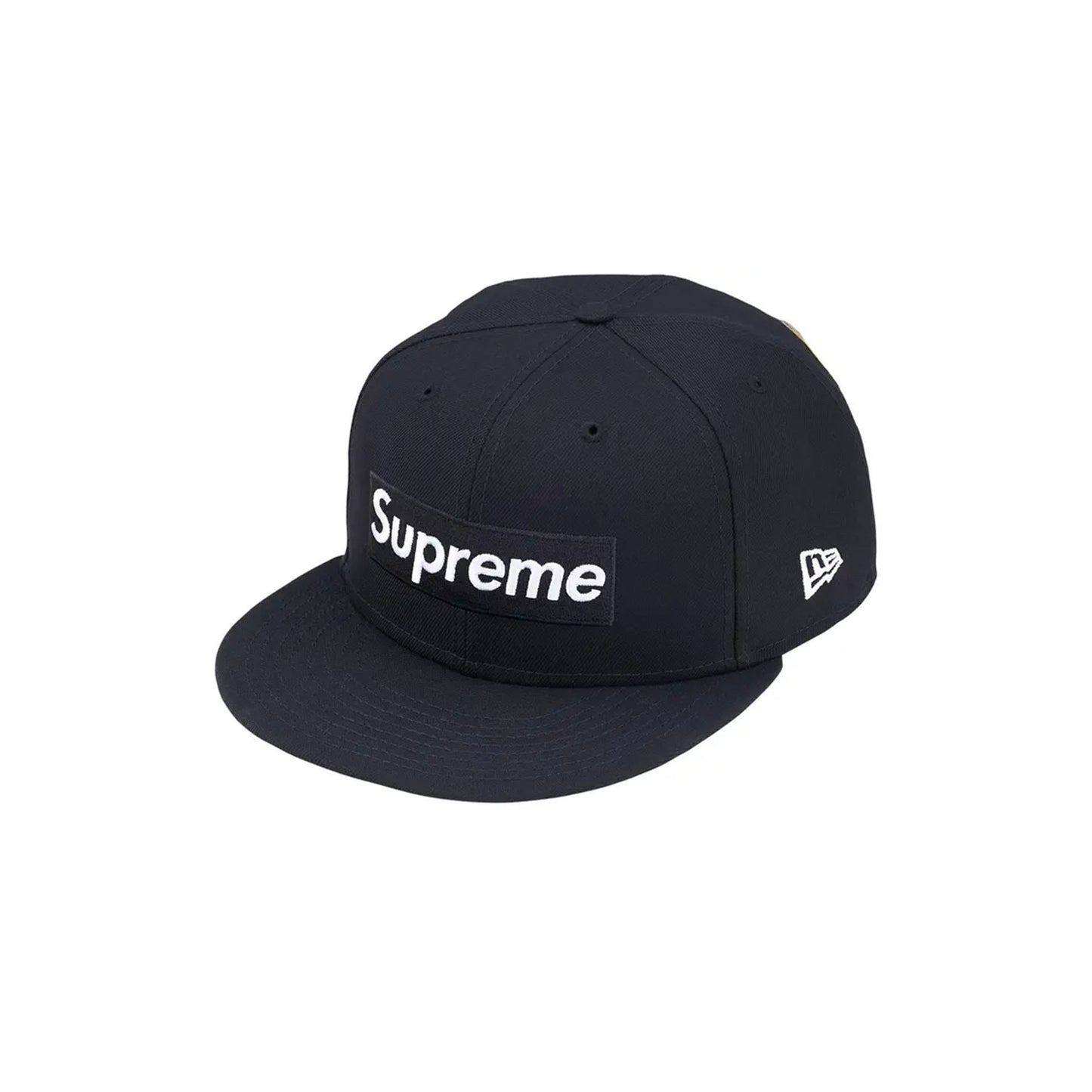 Supreme Rings Box Logo New Era 59Fifty Fitted Hat Black