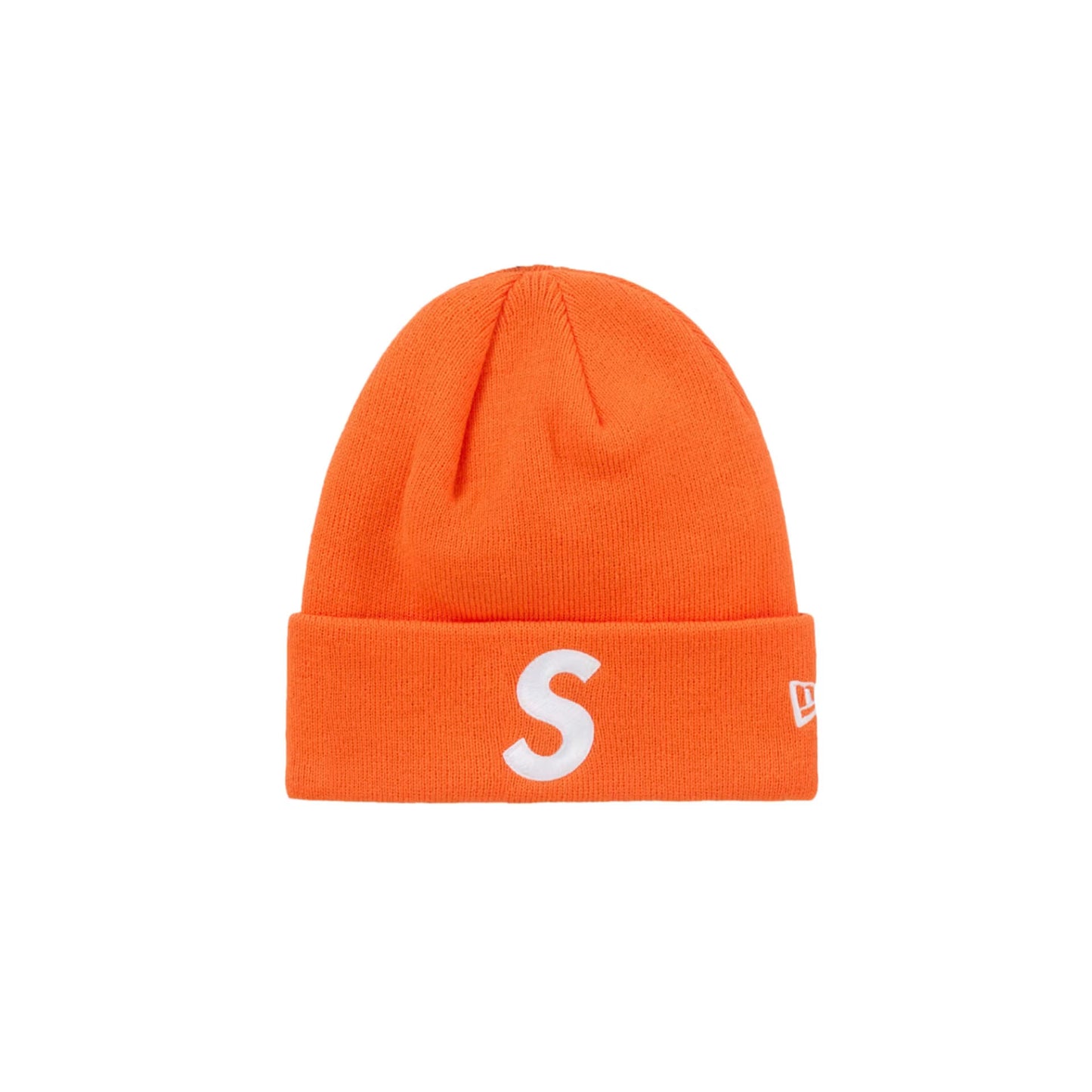 Supreme New Era S Logo Beanie (FW24) Orange