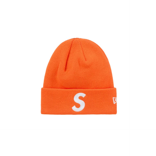 Supreme New Era S Logo Beanie (FW24) Orange