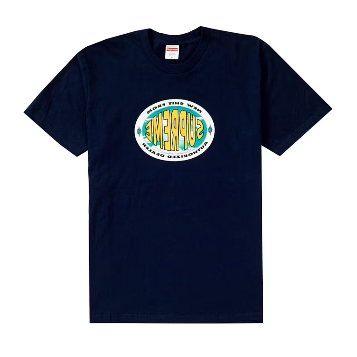 Supreme New Shit Tee Navy