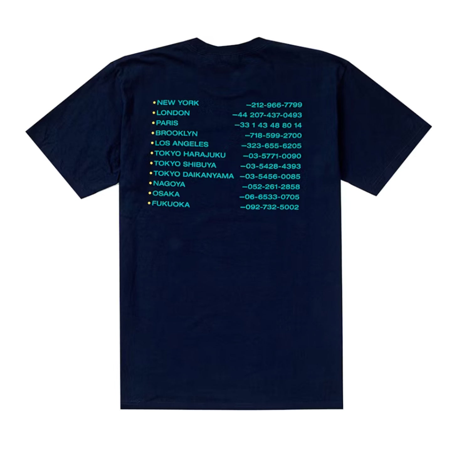 Supreme New Shit Tee Navy