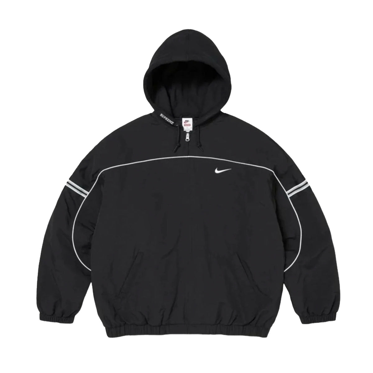 Supreme FW26 x Nike Nylon Hooded Jacket 'Black'