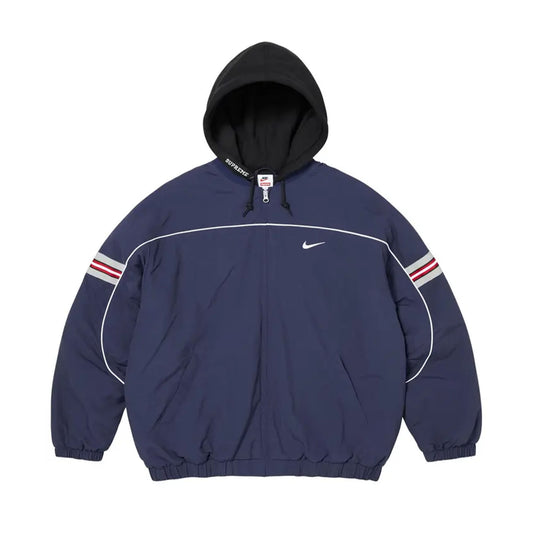 Supreme Nike Nylon Hooded Jacket Navy