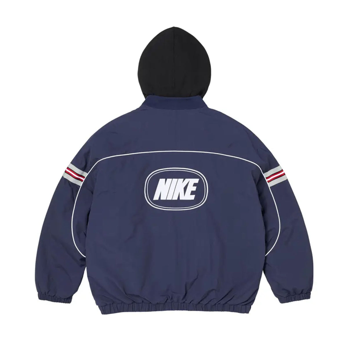 Supreme Nike Nylon Hooded Jacket Navy