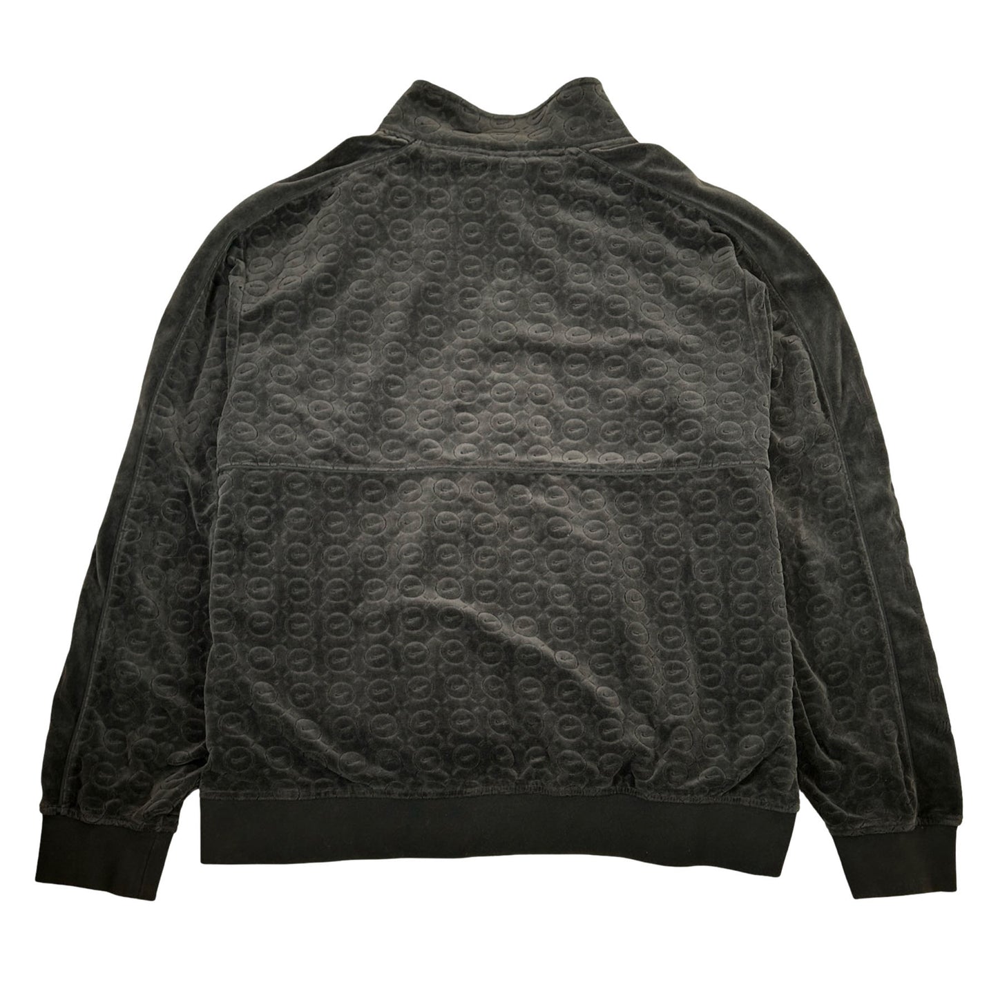 Supreme Nike Velour Track Jacket Black [USED] - XL (Used)
