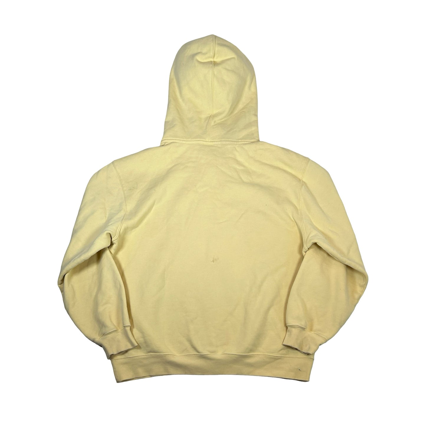 Supreme Nike Half Zip Hooded Sweatshirt Pale Yellow [USED] - L (Used)