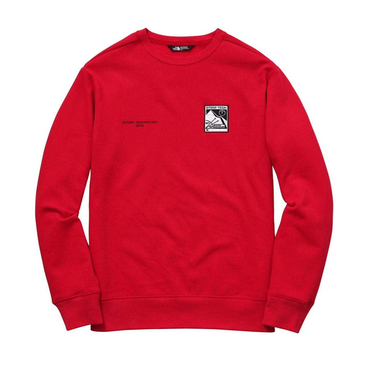 Supreme The North Face Steep Tech Crewneck Red