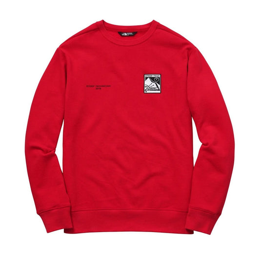 Supreme The North Face Steep Tech Crewneck Red