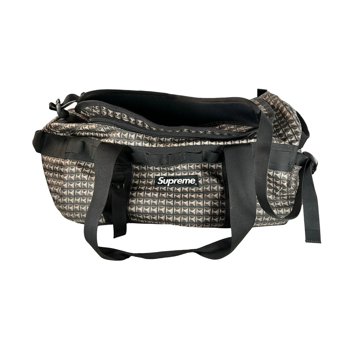 Supreme The North Face Studded Small Base Camp Duffle Bag Black [USED]