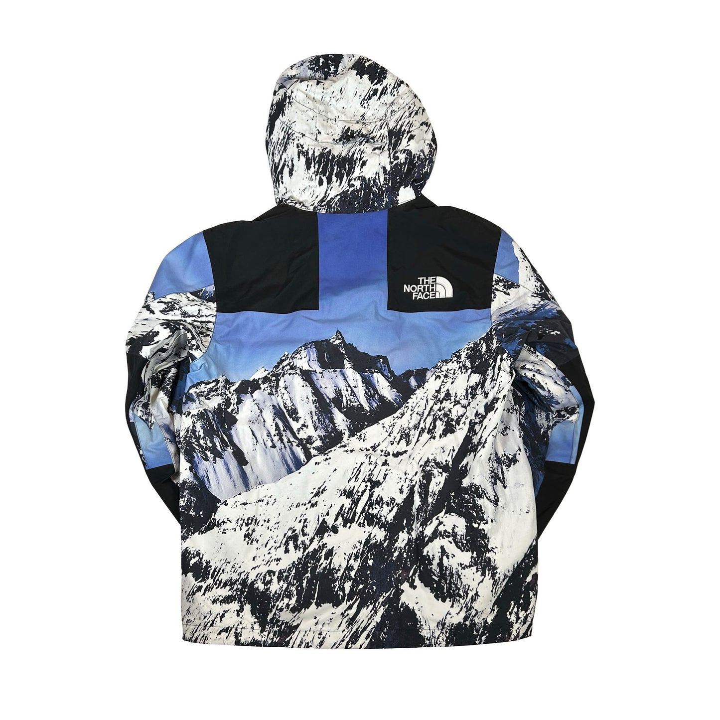 Supreme The North Face Mountain Parka Blue/White [USED] - M (Used)