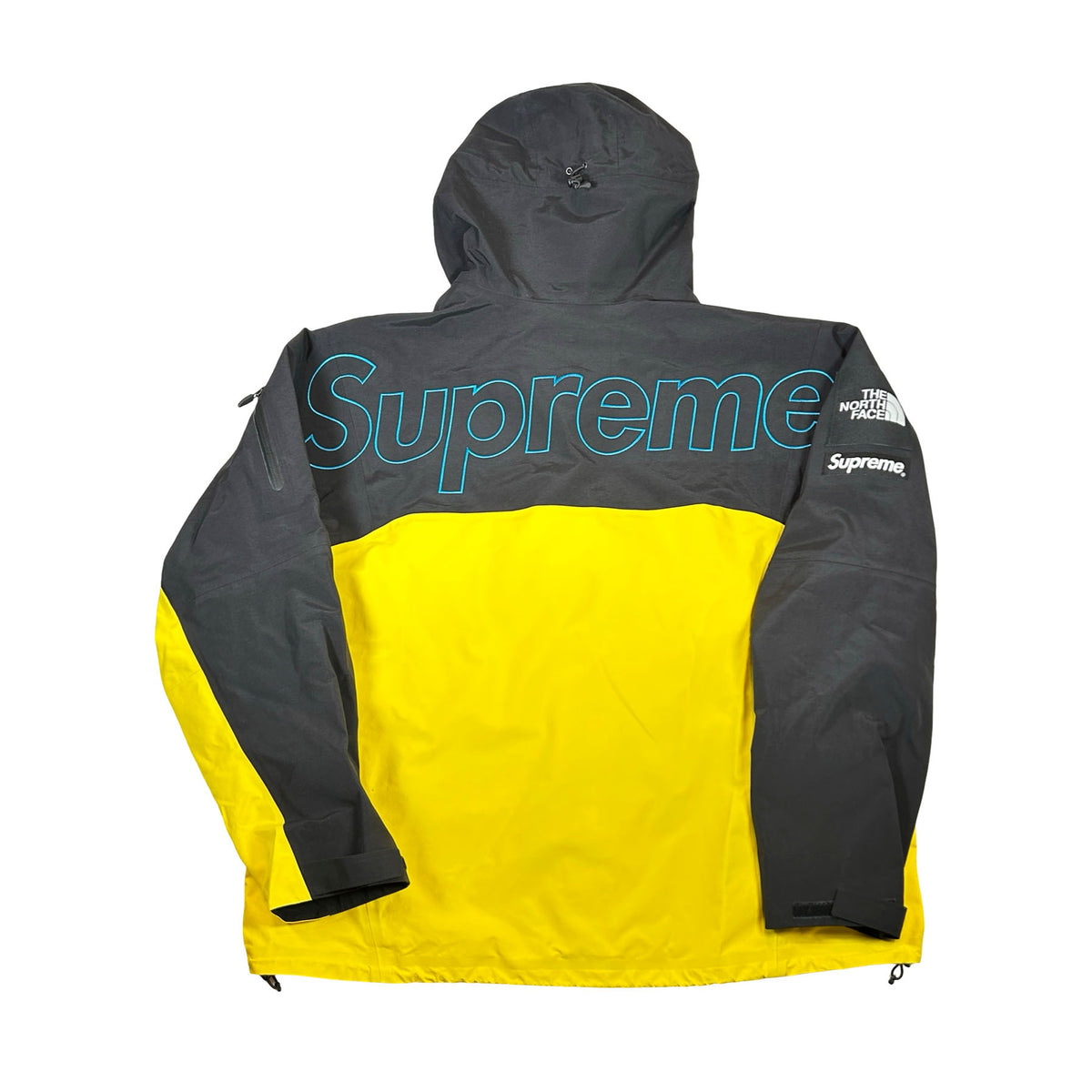 Supreme The North Face Taped Seam Shell Jacket Yellow [USED] - XL (Used)