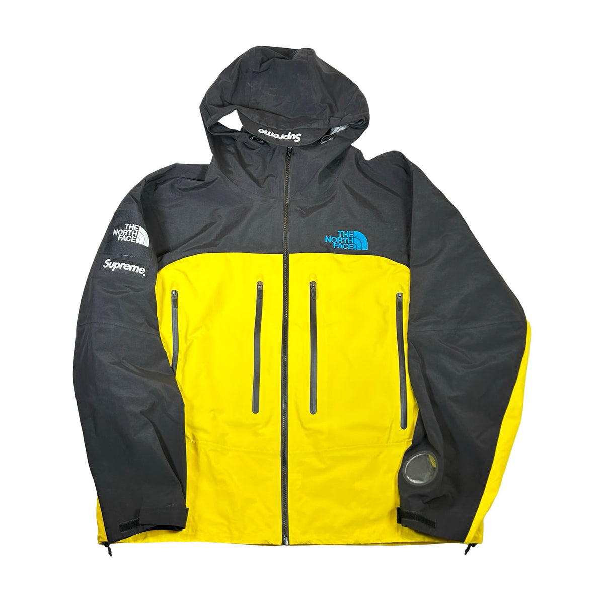 Supreme The North Face Taped Seam Shell Jacket Yellow [USED] - XL (Used)