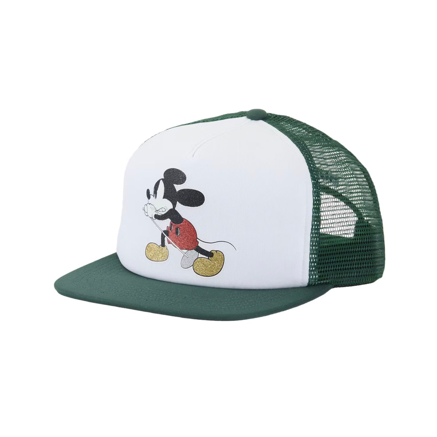 Supreme Number (N)ine Mickey Mesh Back 5-Panel Green