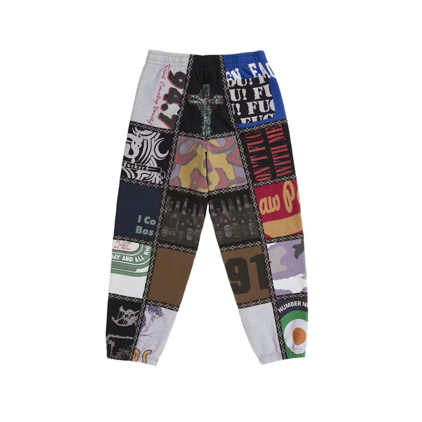 Supreme Number (N)ine Patchwork Sweatpant Multicolor