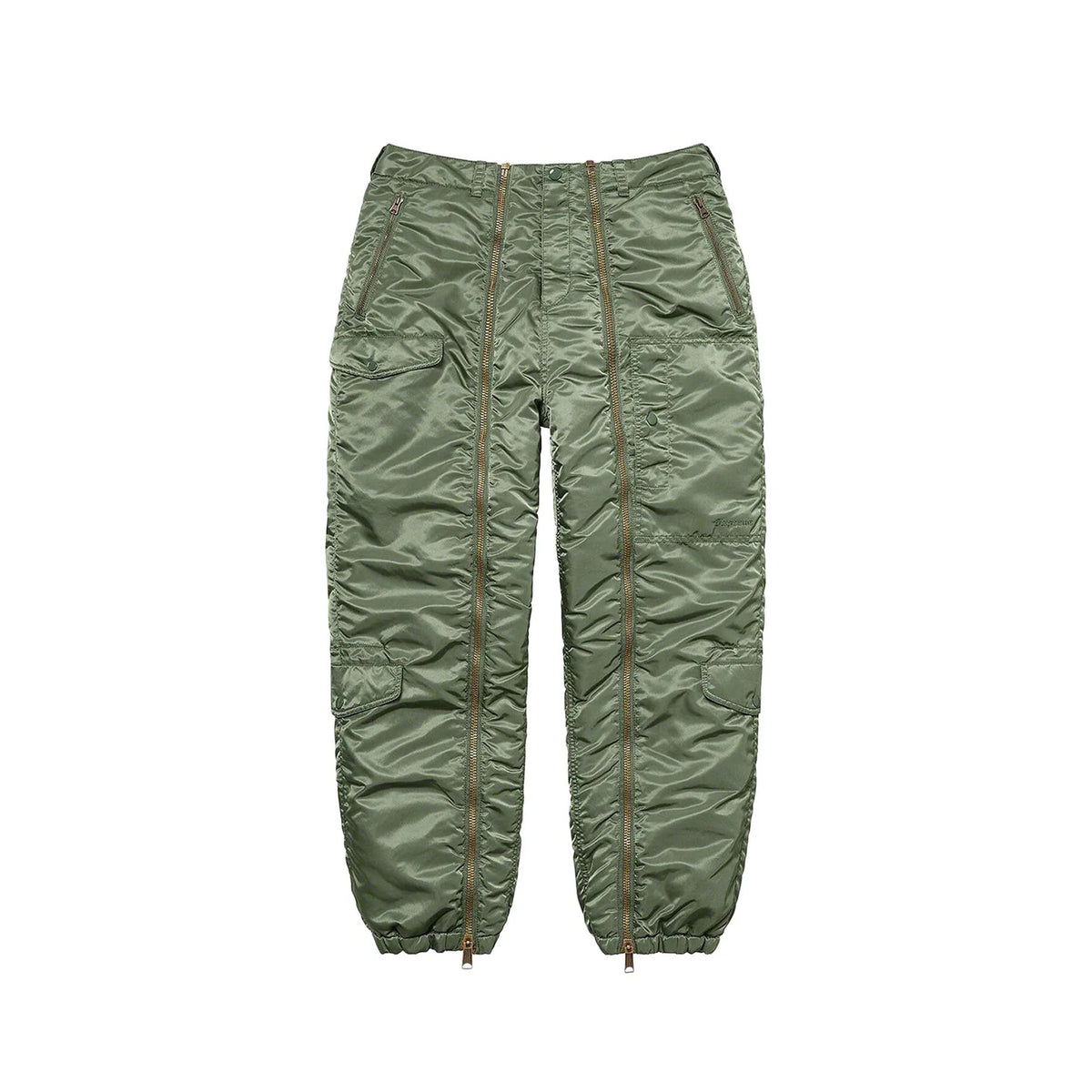 Supreme Nylon Flight Pant Olive [USED] - L (Used)