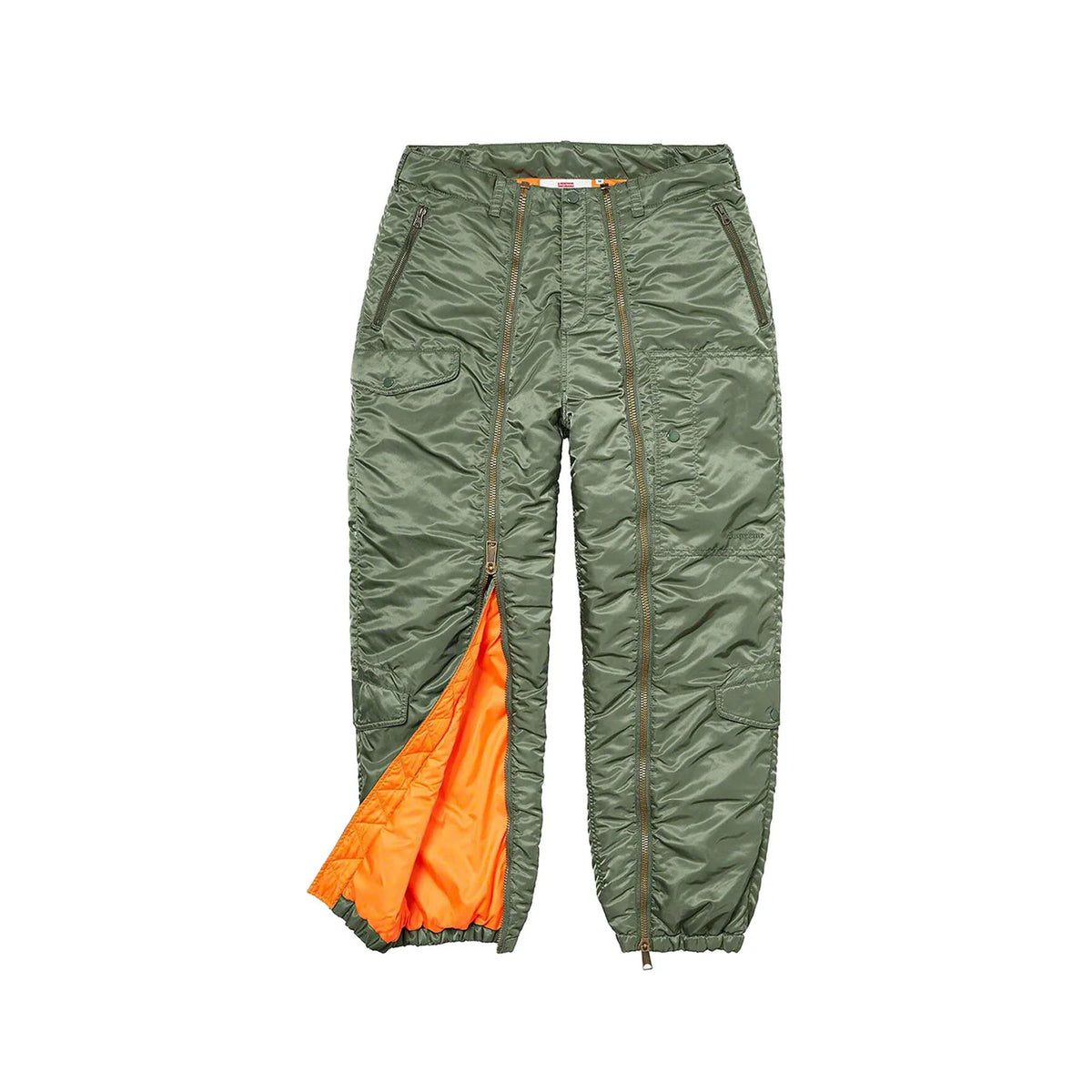 Supreme Nylon Flight Pant Olive [USED] - L (Used)