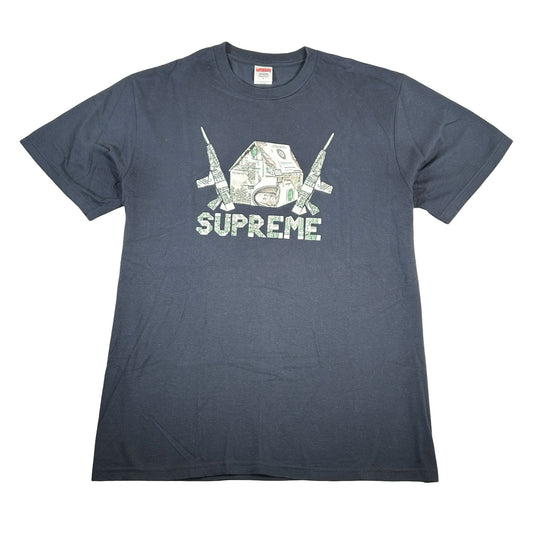 Supreme Origami Tee Navy [USED] - L (Used)