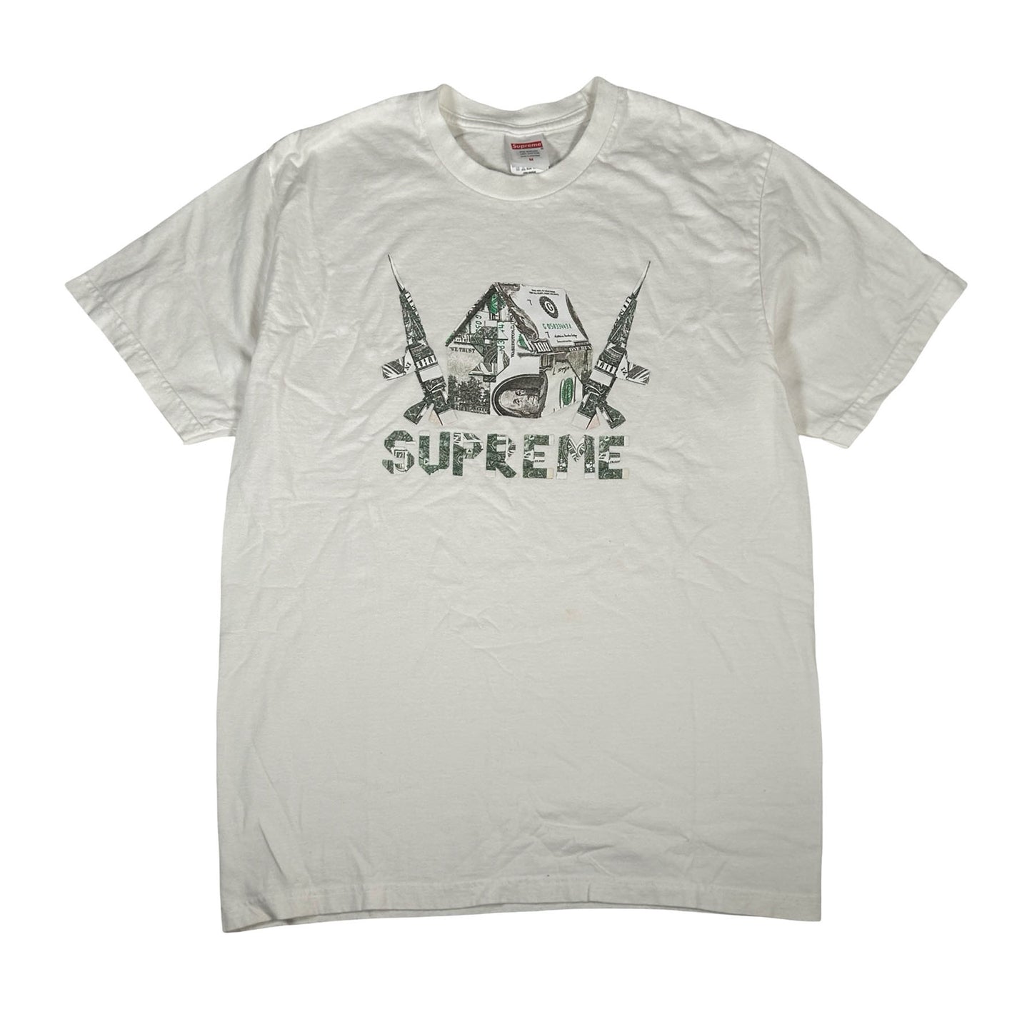Supreme Origami Tee White [USED] - M (Used)