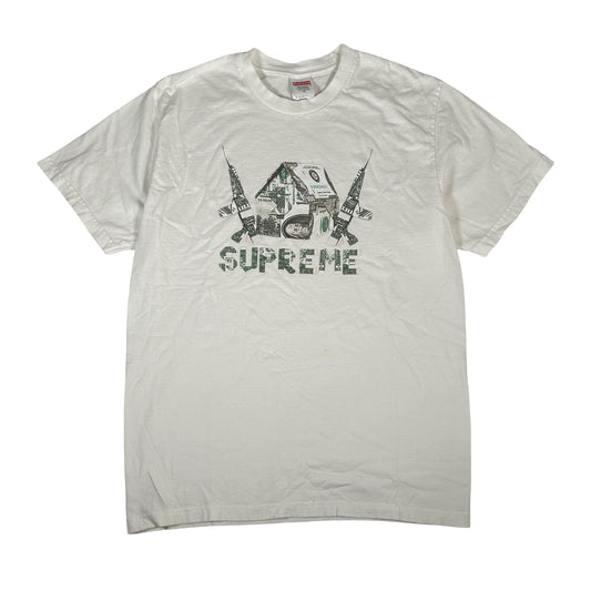 Supreme Origami Tee White [USED] - M (Used)