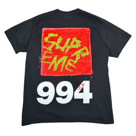 Supreme Paint Tee Black [USED] - M (Used)