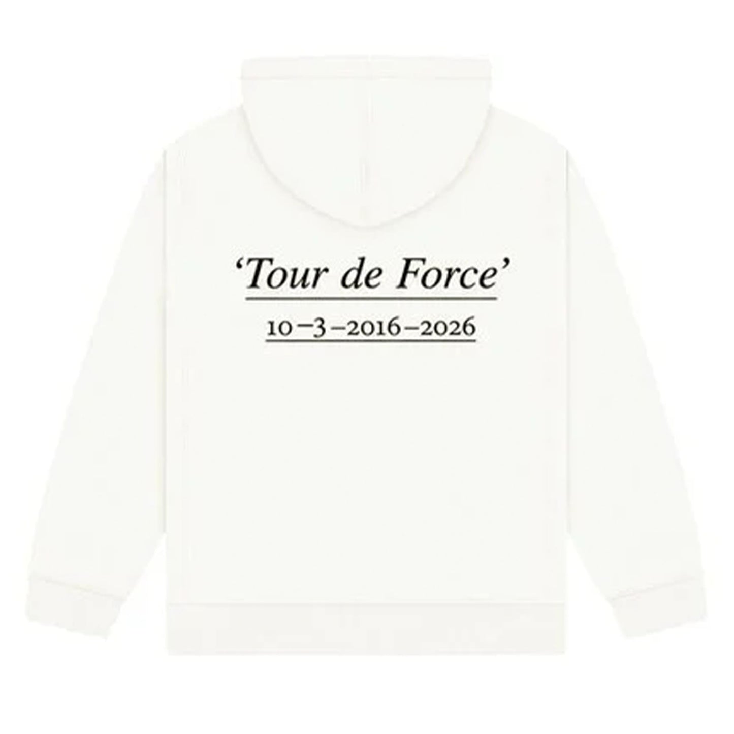 Supreme Paris Anniversary Box Logo Hoodie White