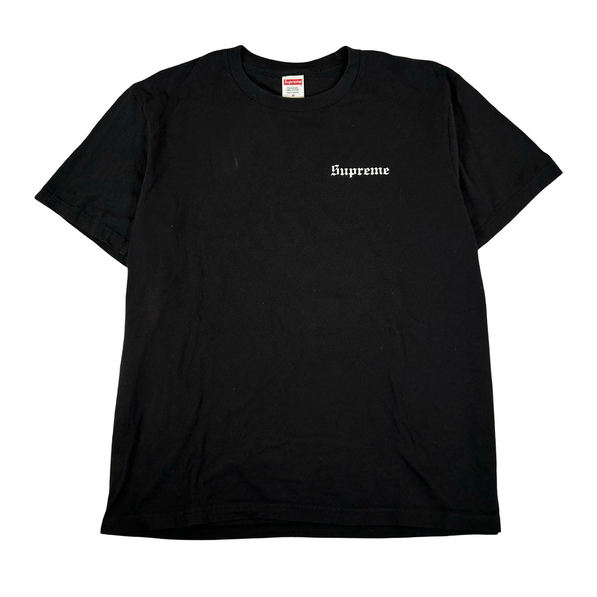 Supreme Paris Is Burning Tee Black [USED] - M (Used)