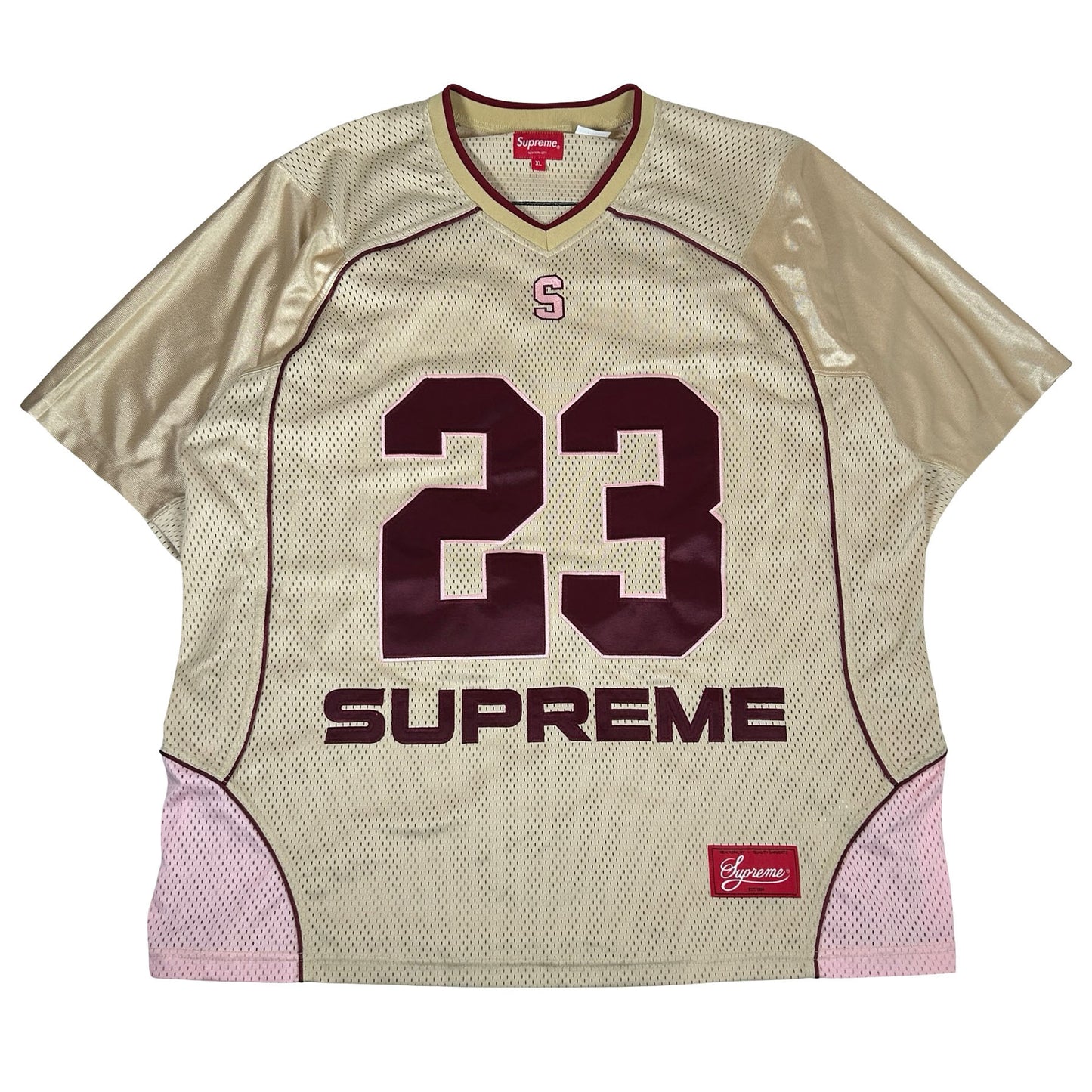 Supreme Perfect Season Football Jersey Gold [USED] - XL (Used2)