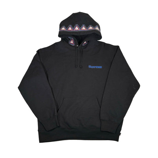 Supreme Pharaoh Studded Hooded Sweatshirt Black [USED] - XL (Used)