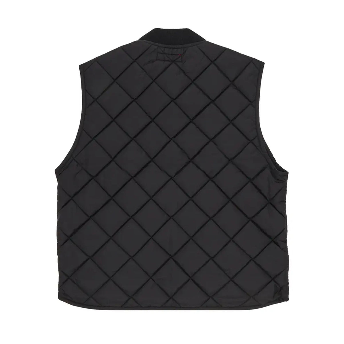 Supreme Pins Quilted Work Vest Black