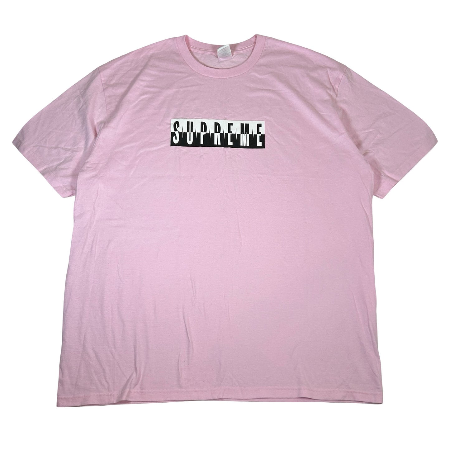 Supreme Split Tee (FW25) Light Pink [USED] - XXL (Used)