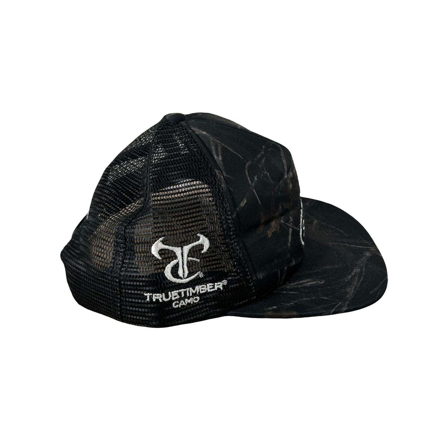 Supreme Pinup Mesh Back 5-Panel Black Camo [USED]