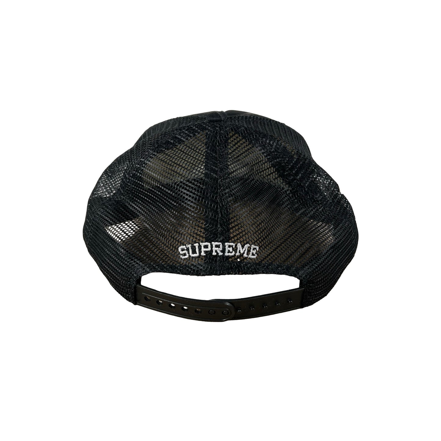 Supreme Pinup Mesh Back 5-Panel Black Camo [USED]
