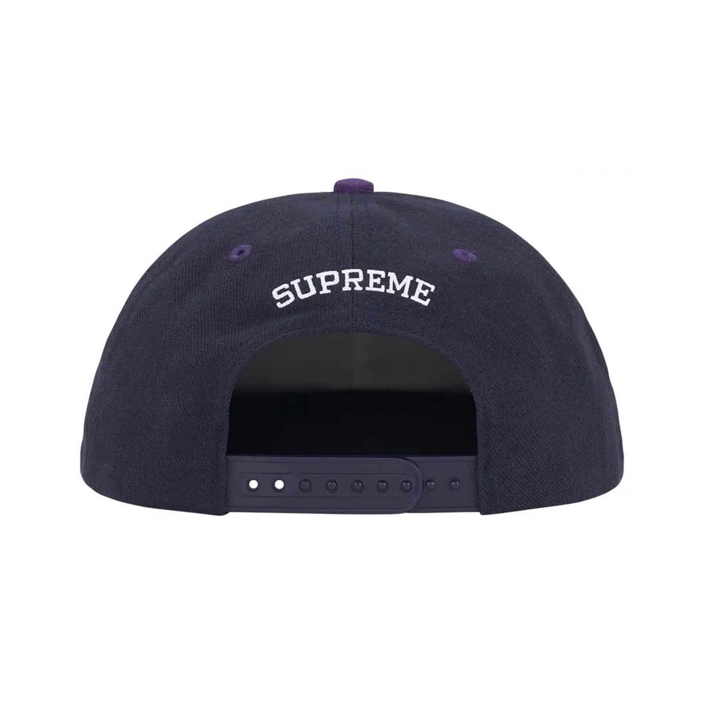 Supreme Pledge Allegiance 6-Panel Cap (FW25) Navy