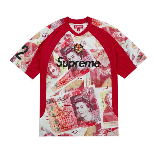 Supreme Pounds Soccer Jersey Red