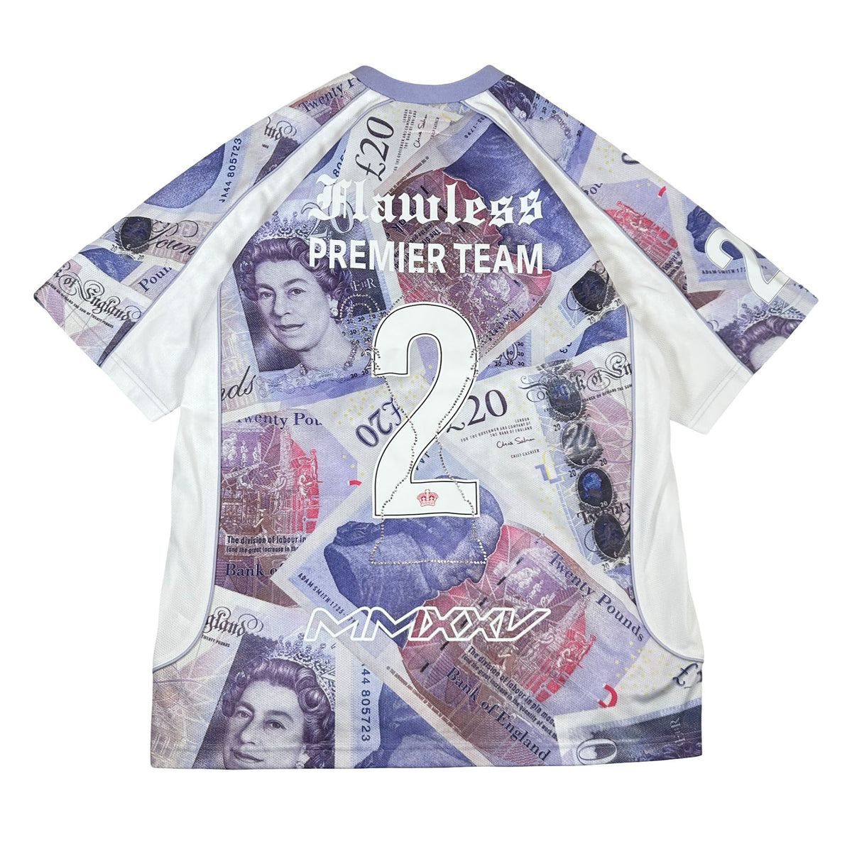 Supreme Pounds Soccer Jersey White [USED] - XL (Used)