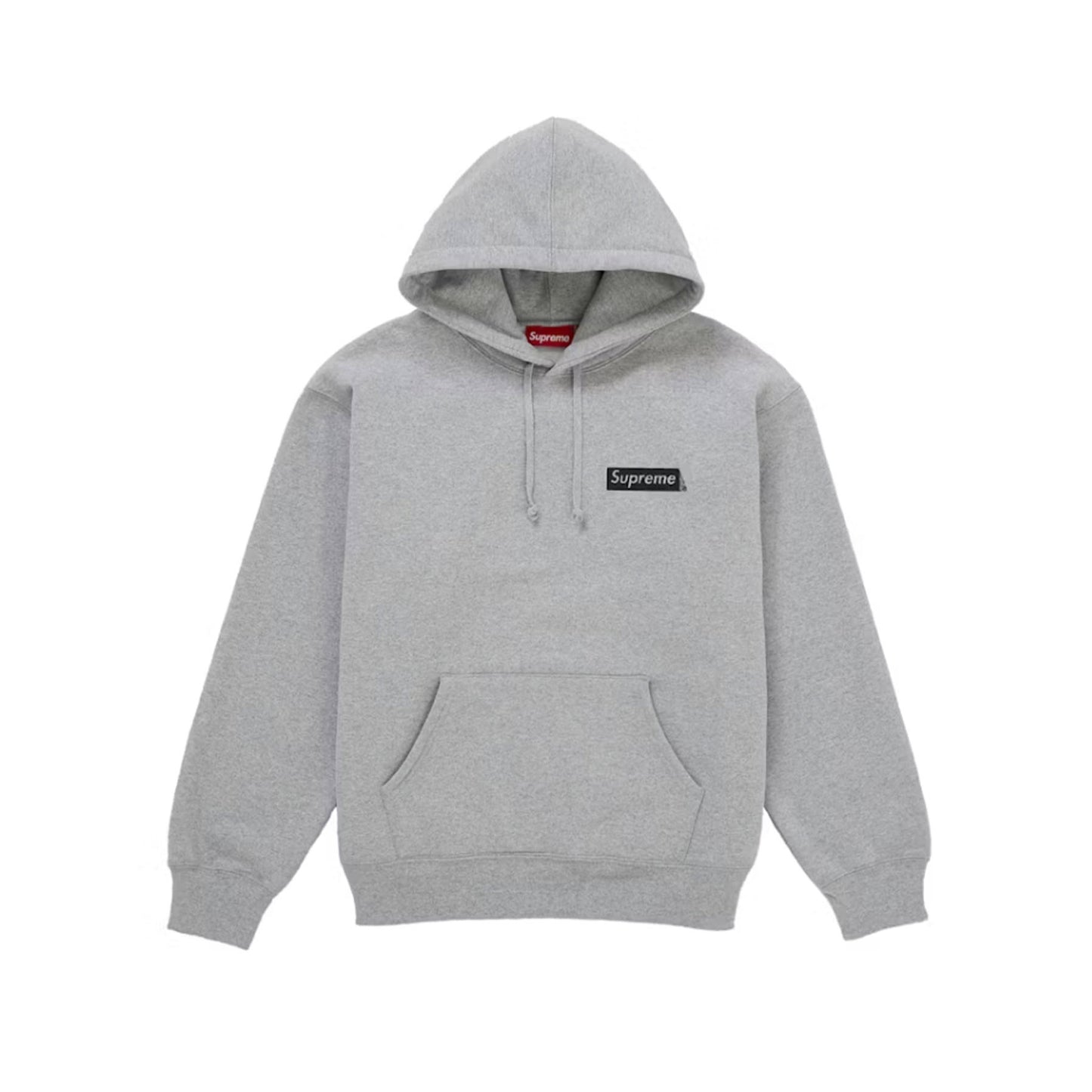 Supreme President Hooded Sweatshirt Heather Grey