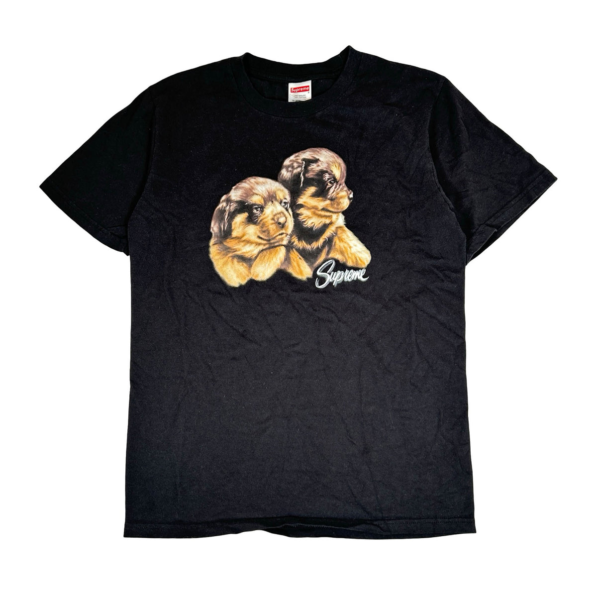 Supreme Puppies Tee Black [USED] - S (Used)