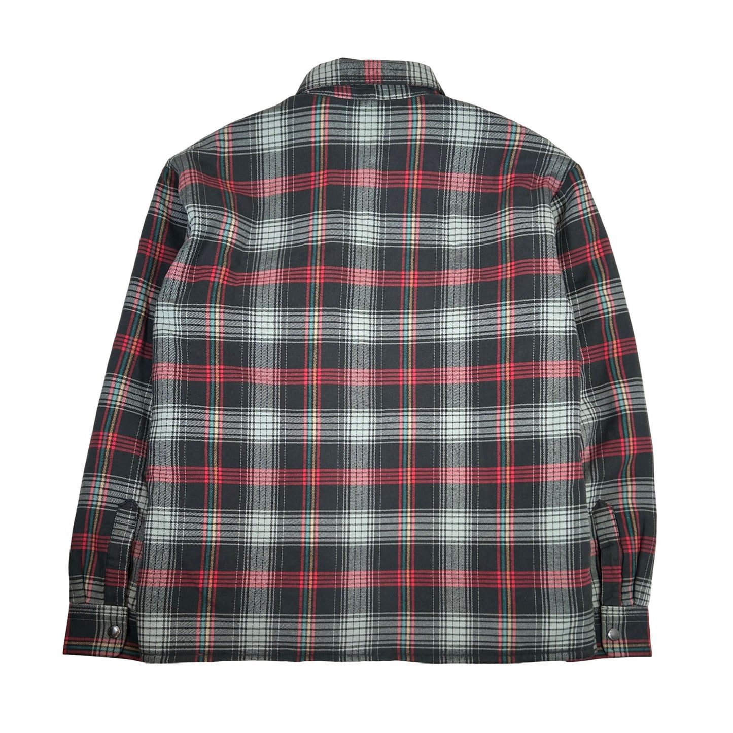 Supreme Quilted Lined Flannel Snap Shirt Black [USED] - S (Used)