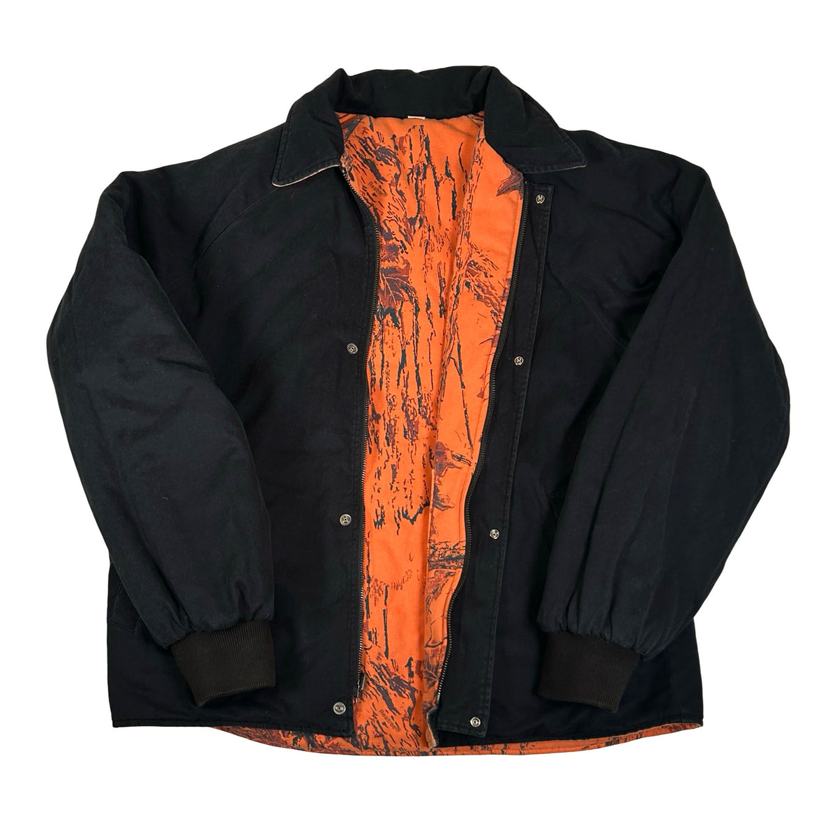 Supreme RealTree Reversible Quilted Work Jacket Black [USED] - L (Used)