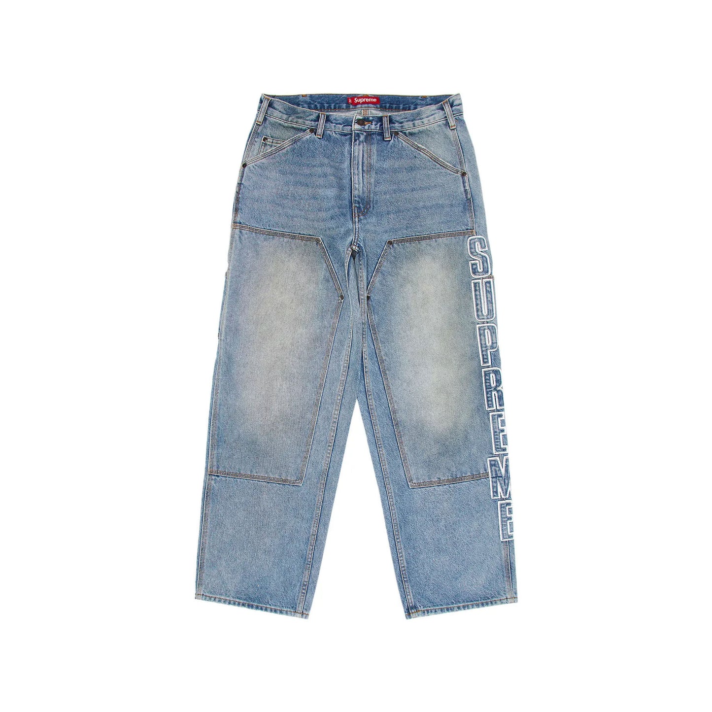 Supreme Reflective Double Knee Pant Denim