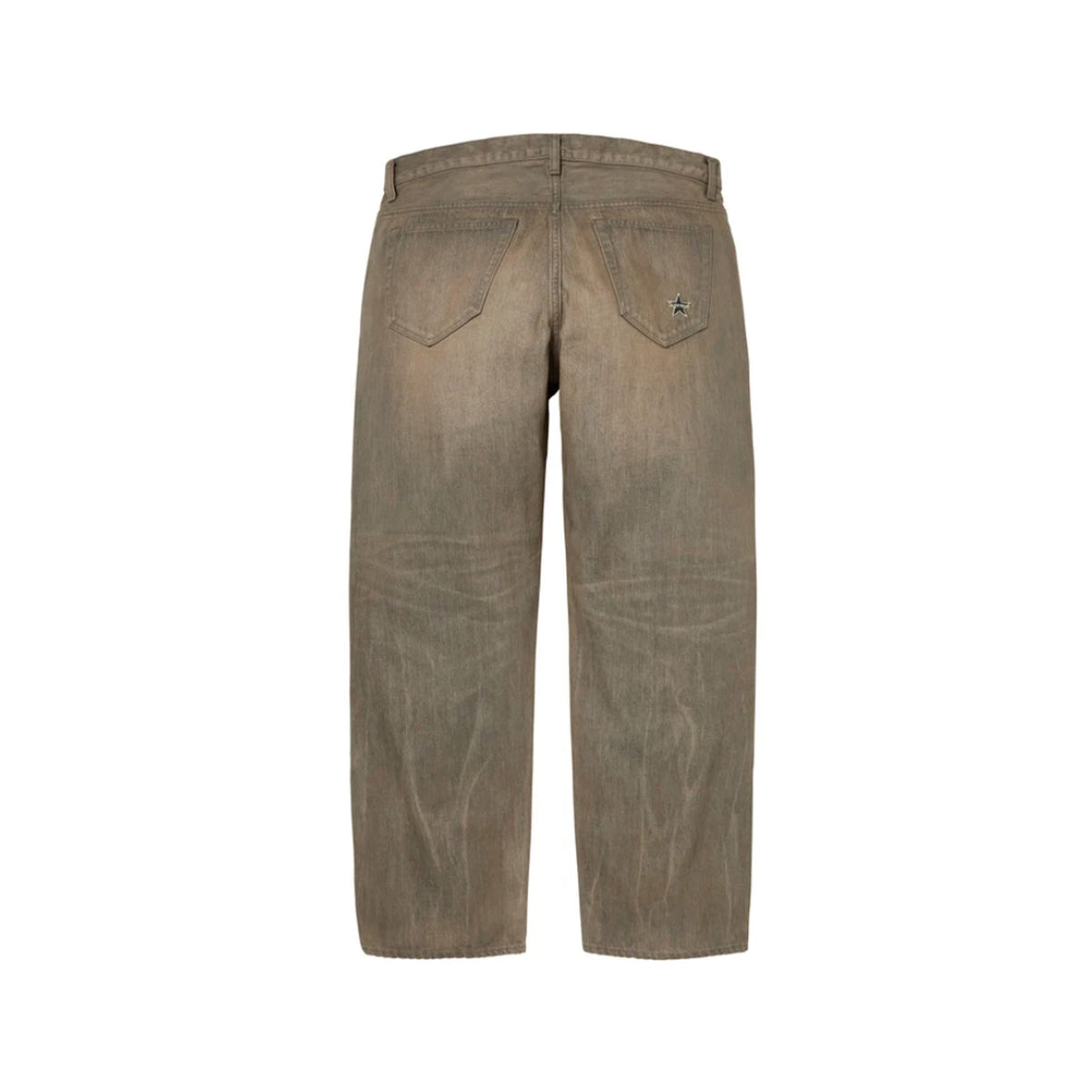Supreme Loose Fit Worn Jean Washed Grey