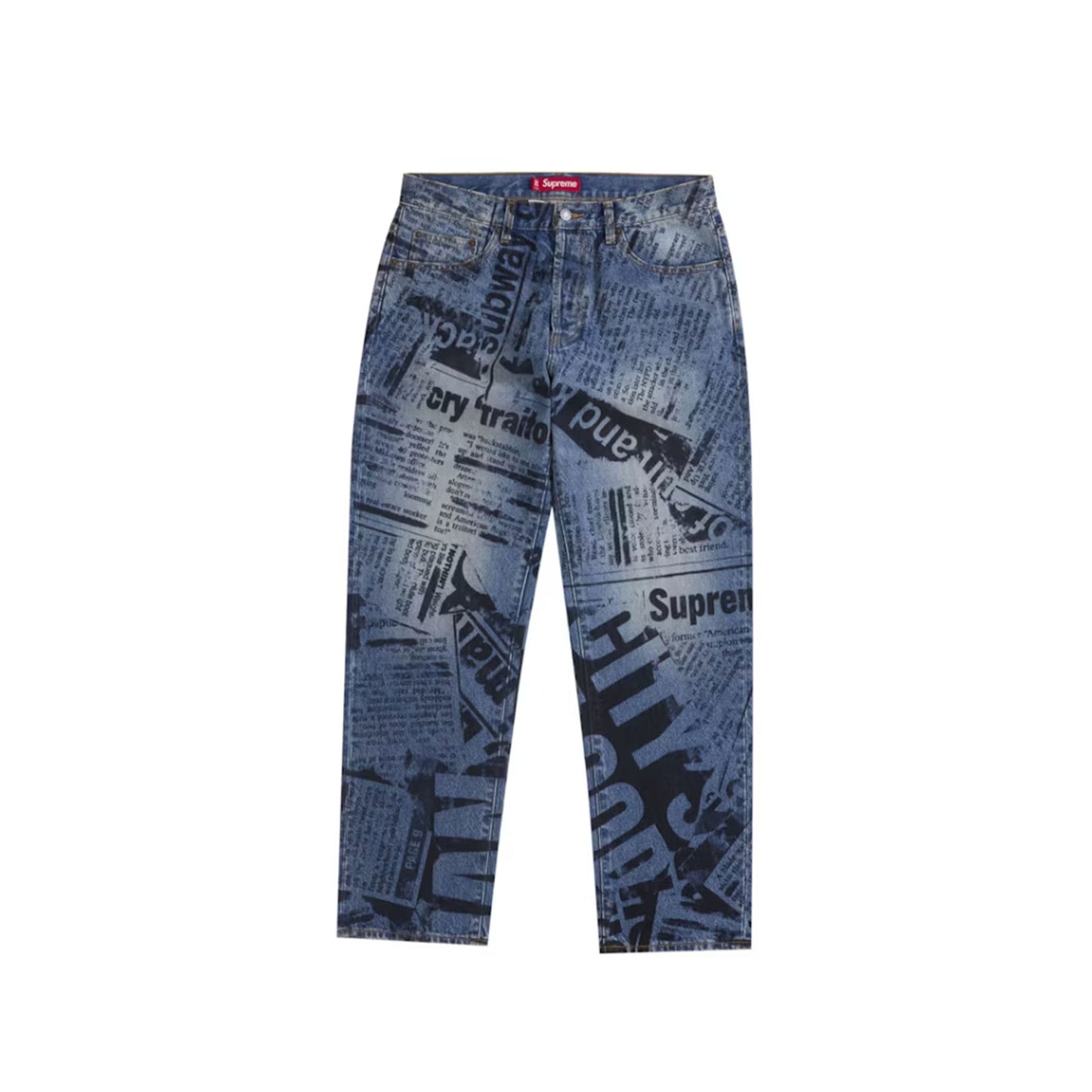Supreme Regular Jean (SS25) Newspaper