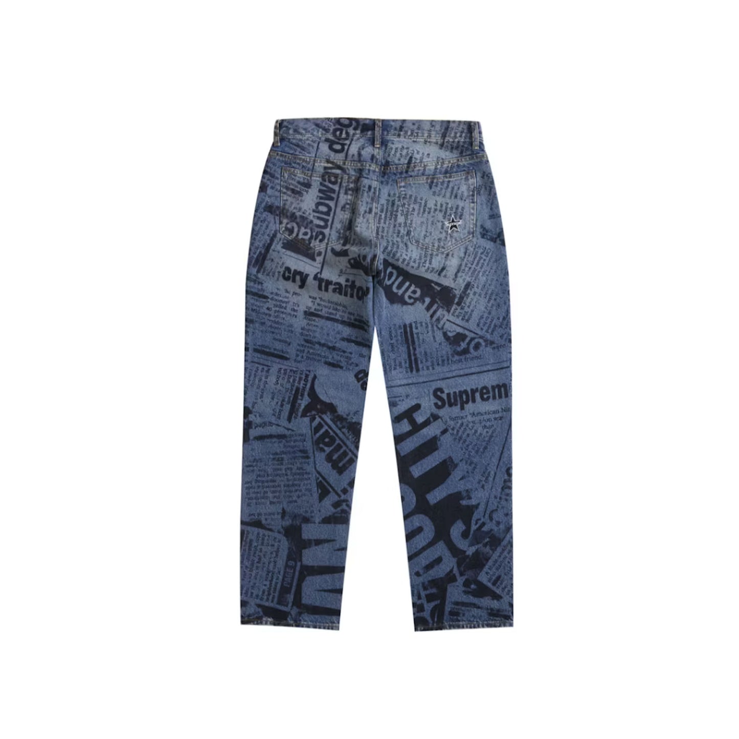 Supreme Regular Jean (SS25) Newspaper